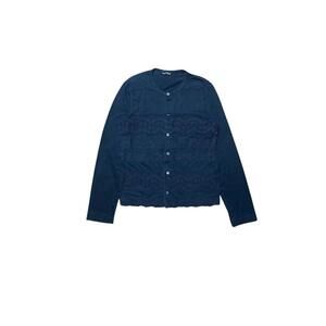 tricot COMME des GARÇONS AD2001 Lace Panel Cardigan